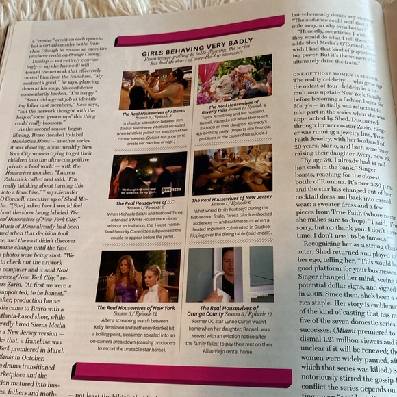 REAL HOUSEWIVES BEVERLY HILLS ORANGE COUNTY HOLLYWOOD REPORTER COVER STO… - Picture 9 of 10